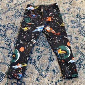 3T Hanna Andersson Space Leggings